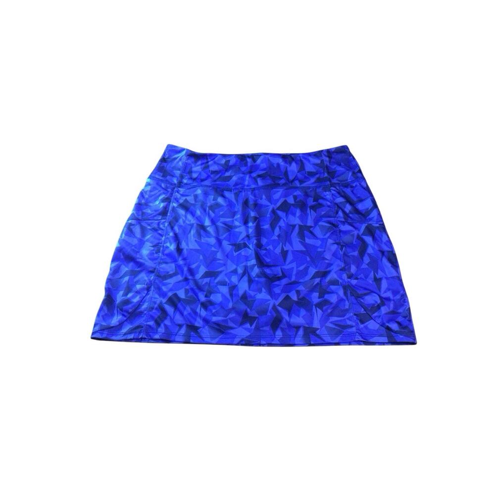 18 Birdies Golf Tennis Skort Geometric Athletic Athleisure Skirt Size M